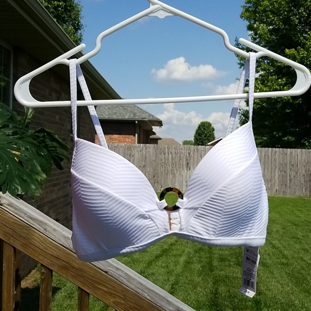Padded swim top